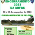 Torneio de Encerramento de 2023 foi em Pelotas, RS